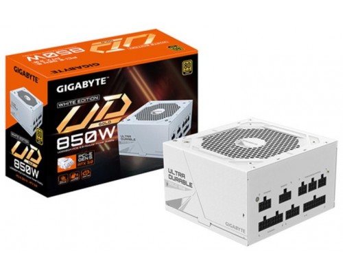 GIGABYTE MODULAR FUENTE ALIM. UD850GM PG5 WHITE 80 PLUS GOLD